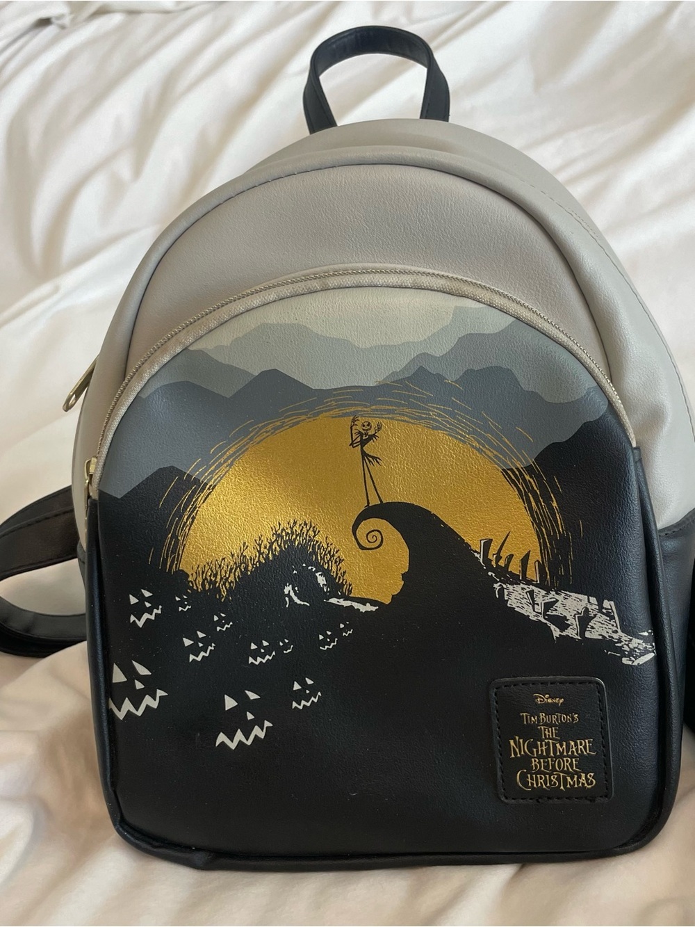 Unisex Disney The Nightmare Before Christmas Mini Backpack Jack Skellington